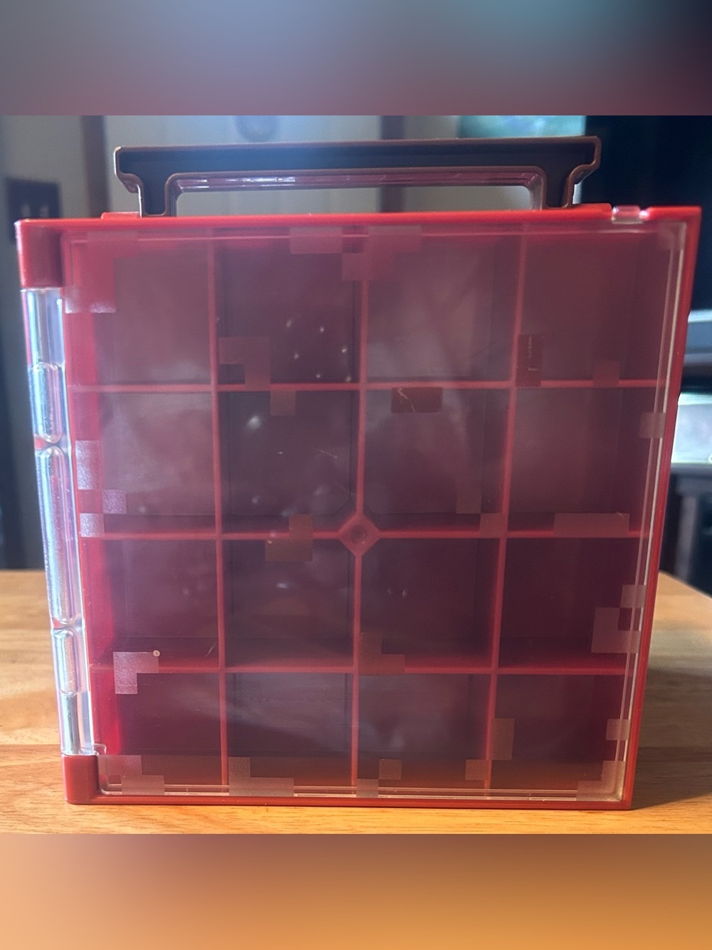Minecraft Mini Figure Collector Display/Storage Cube - Red